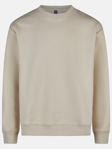 salzhaut Sweatshirt 'Floot' in Beige