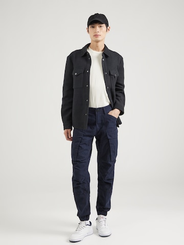 G-STAR Tapered Cargo nadrágok - kék