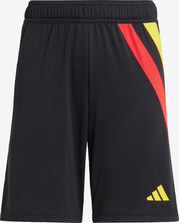 ADIDAS PERFORMANCE Workout Pants 'Fortore 23' in Black: front