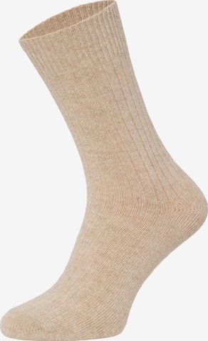 HomeOfSocks Socken 'HOS72' in Beige: Vorderseite