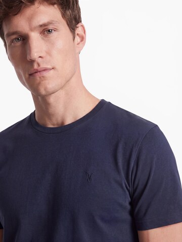 AllSaints T-shirt 'BRACE' i blå