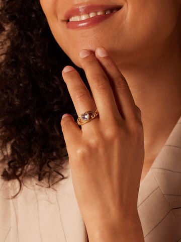 Bague Lucardi en or : devant
