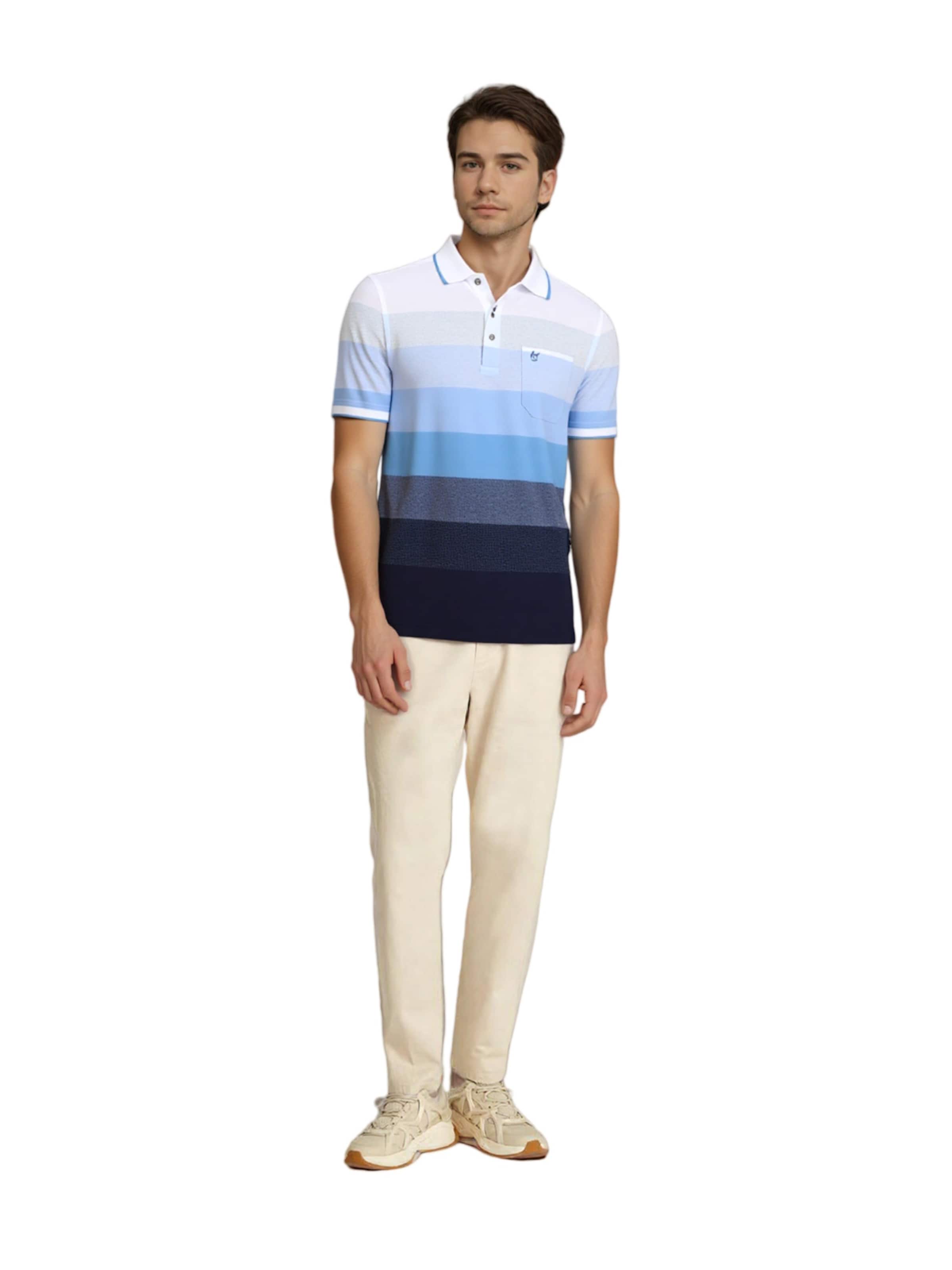 HAJO Poloshirt 'Stay Fresh' in Blau