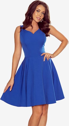 Numoco Kleid 'Minikleid Mia' in Blau: Vorderseite
