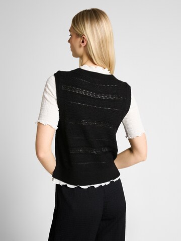 TOM TAILOR DENIM Sweater in Black