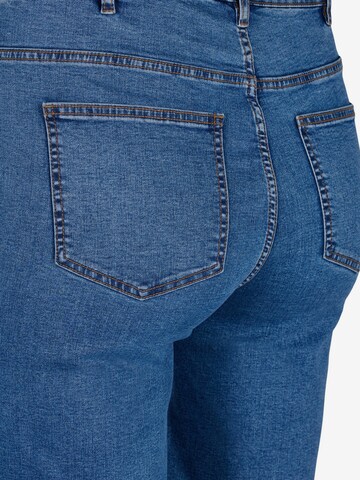Zizzi Slim fit Jeans 'JELLA' in Blue