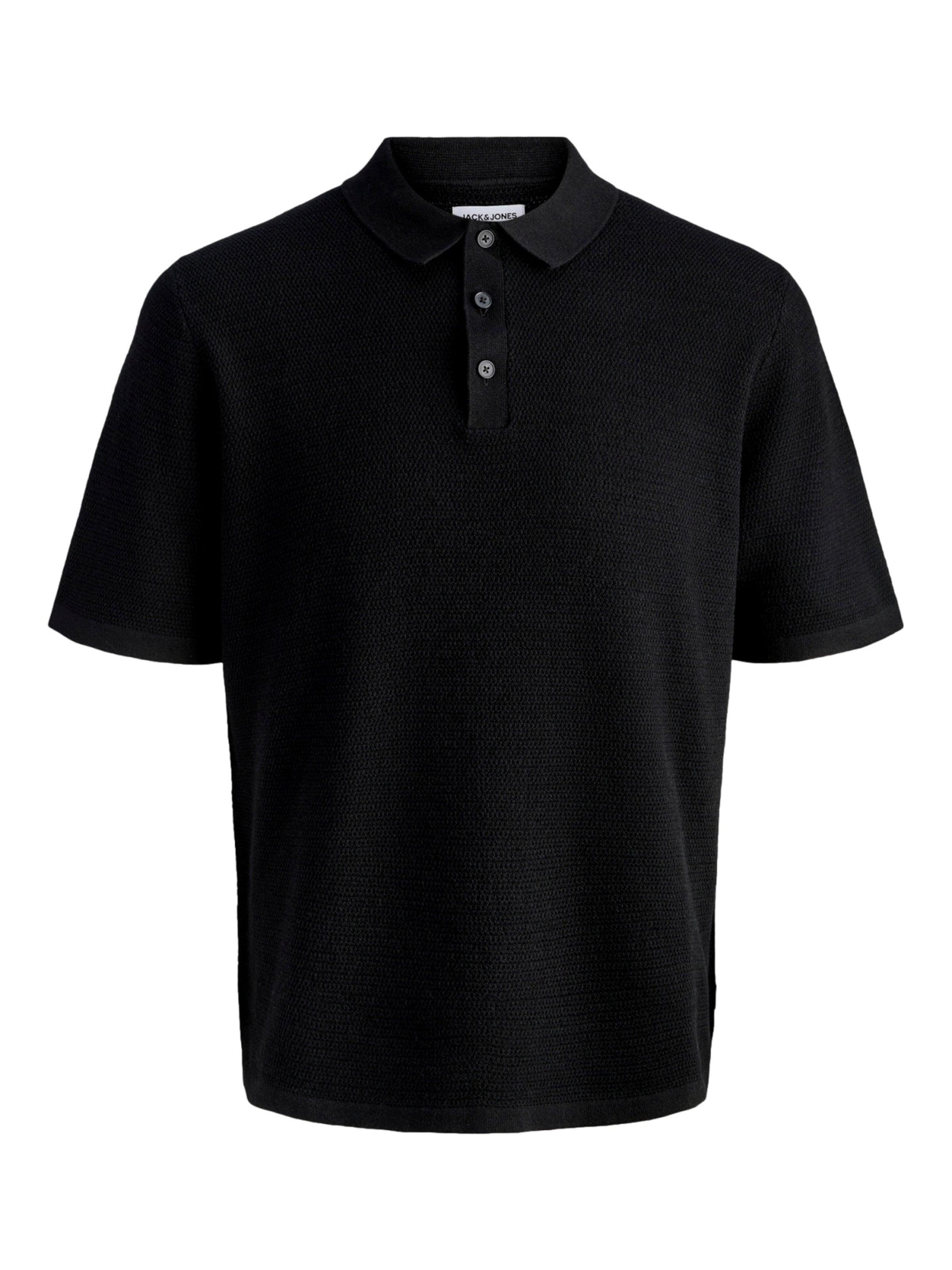 JACK & JONES Bluser & t-shirts 'JJEGeorge' i sort: forside