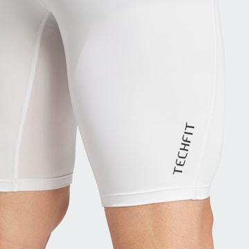 balta ADIDAS PERFORMANCE Siauras Sportinės kelnės