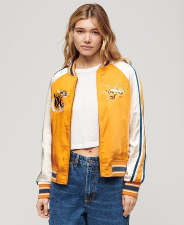 Superdry Between-Season Jacket in Yellow: front