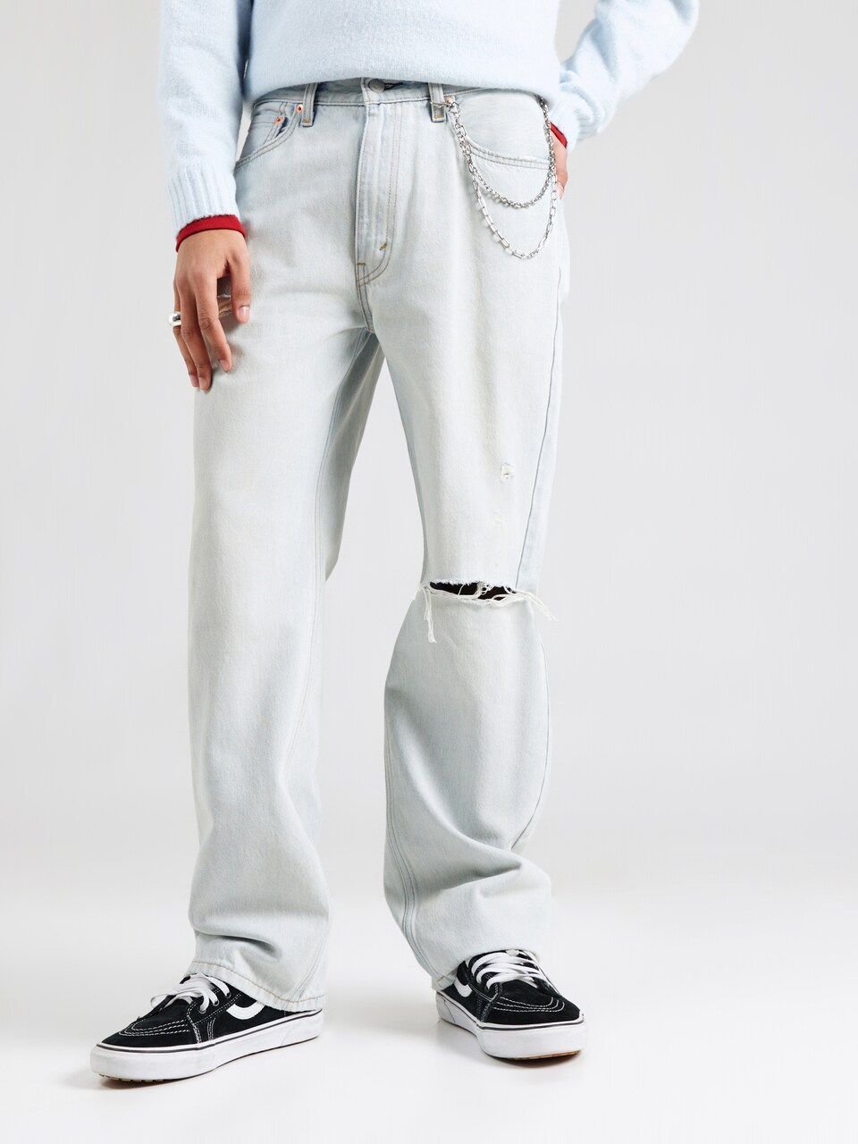 Largi Jeans '565™ Loose Straight Jeans' de la LEVI'S ® pe albastru: față