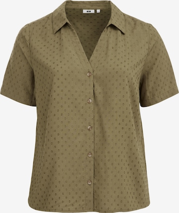 Chemisier WE Fashion en vert : devant