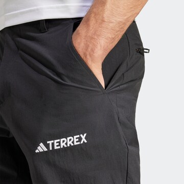 ADIDAS TERREX Обычный Штаны в спортивном стиле в Черный