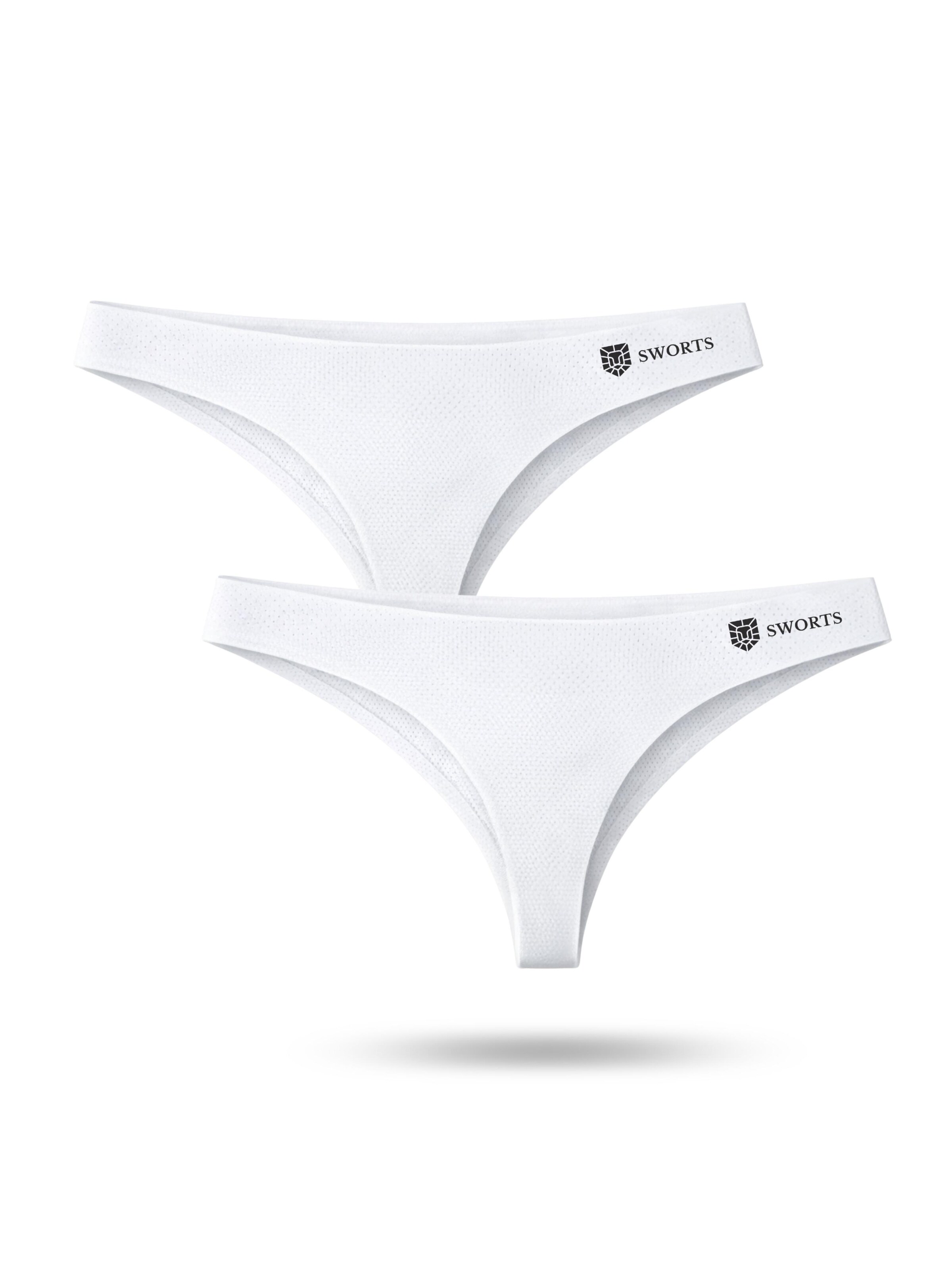 SWORTS Sports underpants 'Airy' in White: front