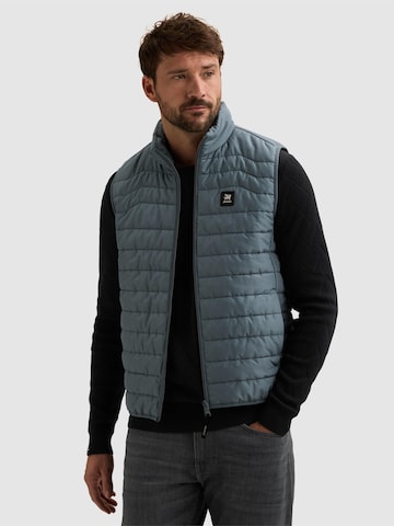 VANGUARD Vest 'Trackout bodywarmer' in Blue: front