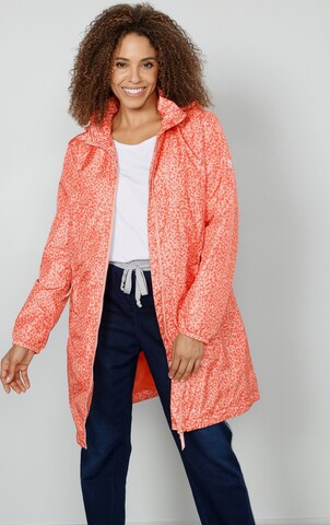 MIAMODA Between-Season Jacket in Red: front