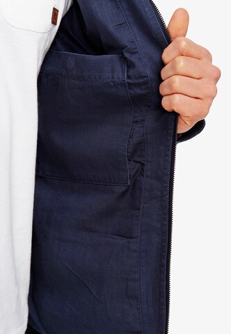 INDICODE JEANS Between-Season Jacket 'Blackburn' in Blue