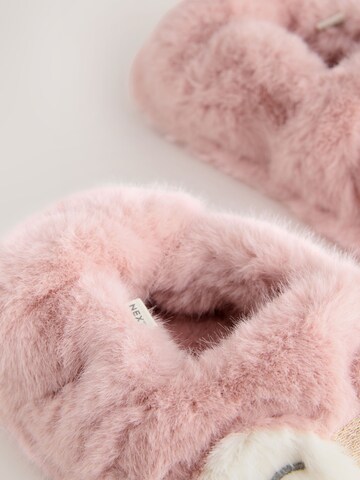 Next Домашни пантофи в розово
