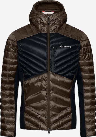 VAUDE Sportjacke 'Sesvenna Pro II' in Braun: Vorderseite