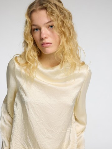 SELECTED Bluse i beige