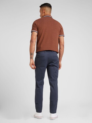 JACK & JONES Slimfit Chinosy 'JJIMarco JJDave' w kolorze niebieski