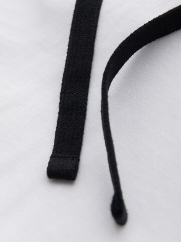 T-Shirt Ombre en blanc