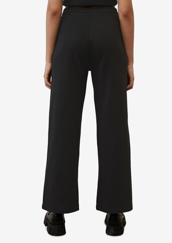 Marc O'Polo DENIM Wide Leg Hose in Schwarz