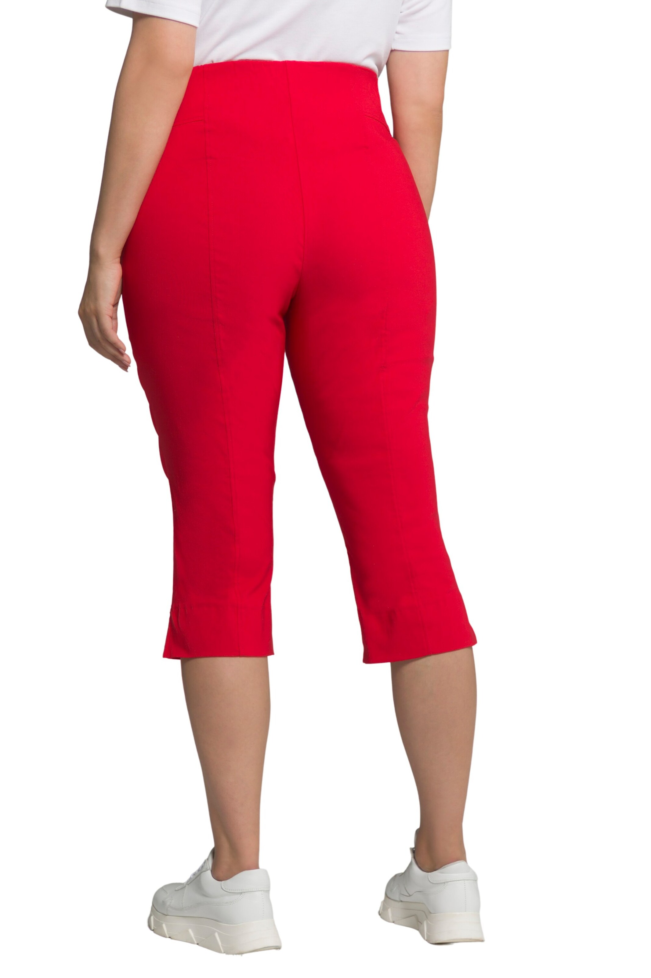 Ulla Popken Slimfit Hose in Rot