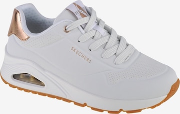 Baskets basses 'Uno-Golden Air' SKECHERS en blanc : devant
