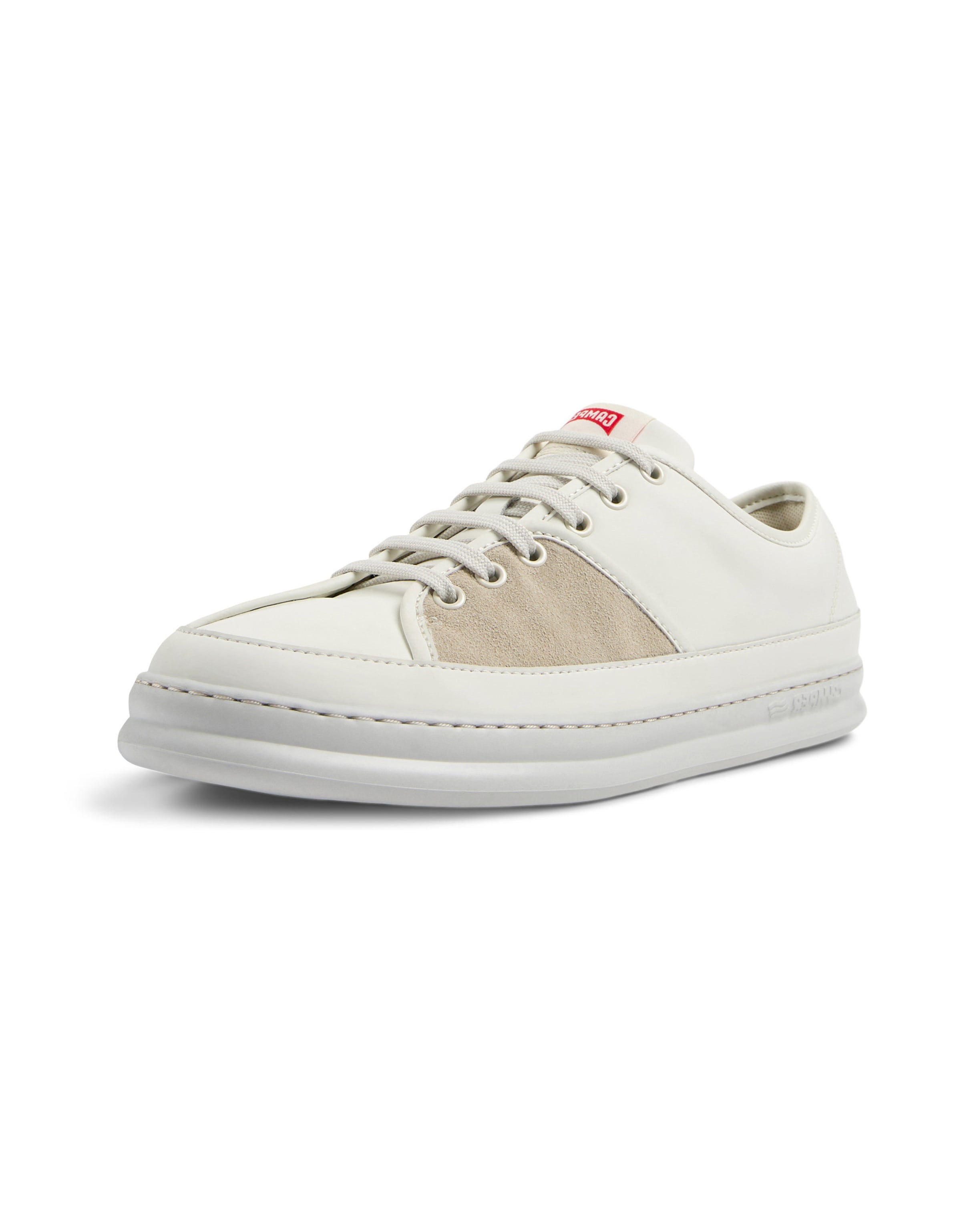 CAMPER Platform trainers 'Twins' in Beige: front