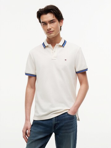 TOMMY HILFIGER Poloshirt in Beige: Vorderseite