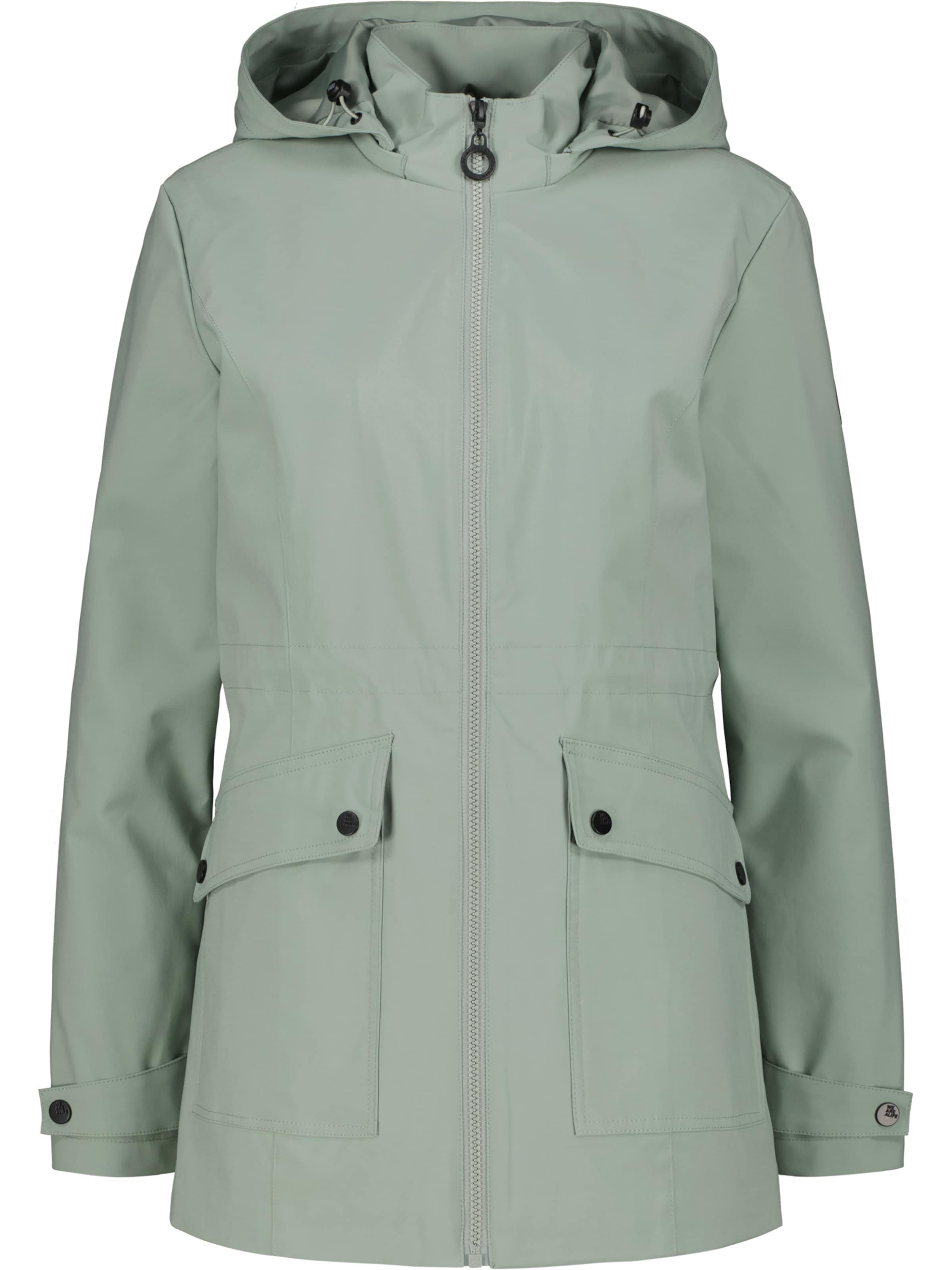 alife & kickin Jacke 'LeiaAK A' in Grün: Vorderseite
