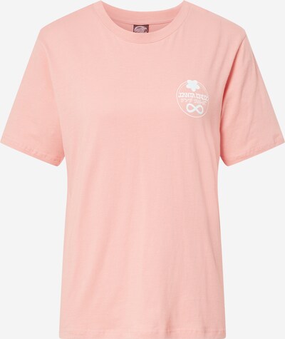 Tricou Santa Cruz pe roz pal / alb, Vizualizare produs