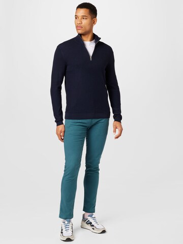 JACK & JONES Pullover 'DALLAS' in Blau