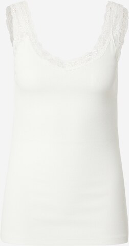 b.young Top 'PALVA' in White: front