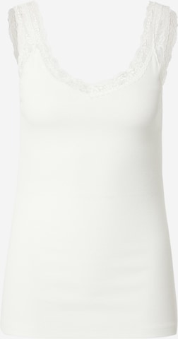 b.young Top 'PALVA' in White: front