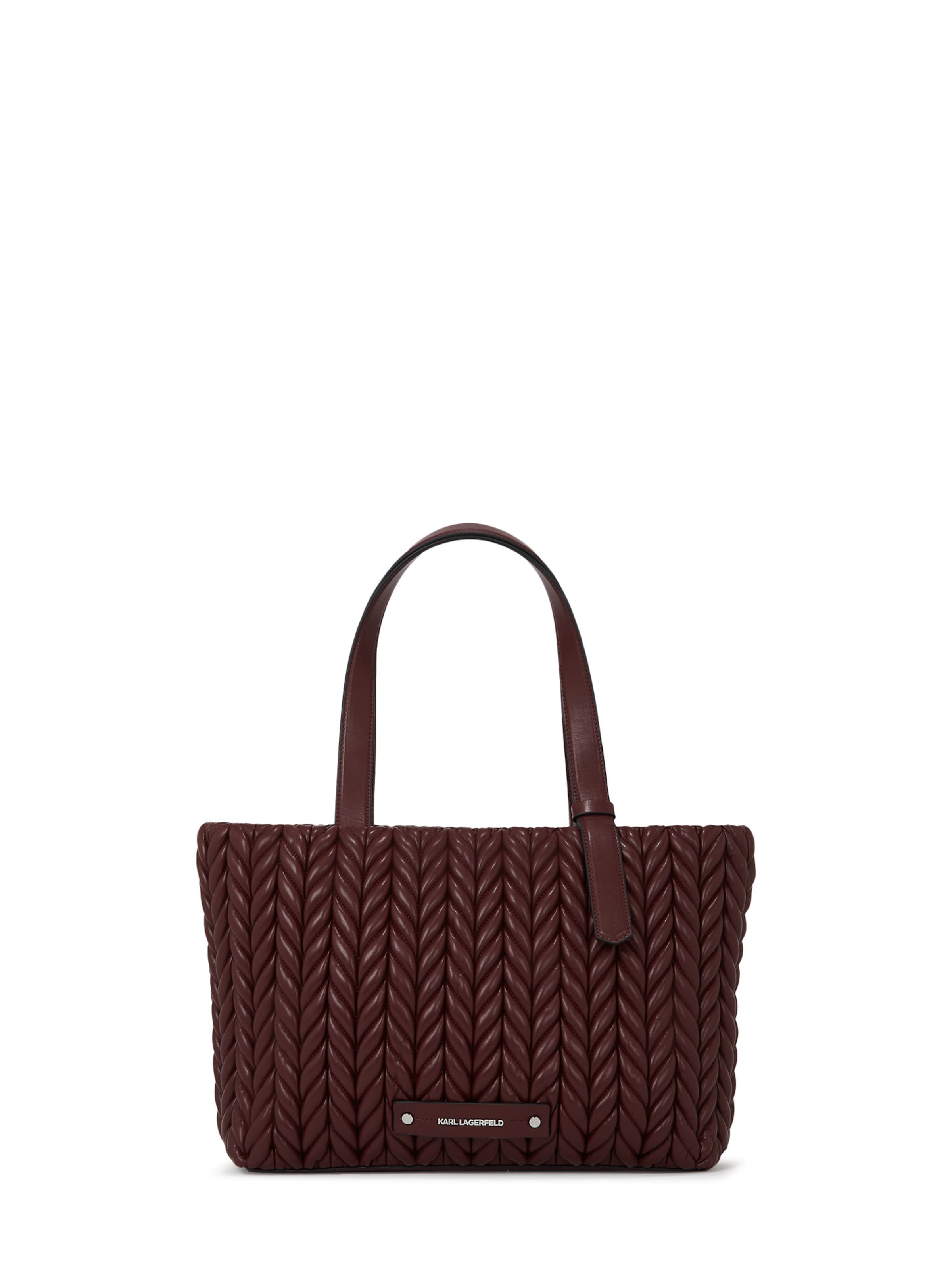 Karl Lagerfeld - Malas de tiracolo em castanho: frente