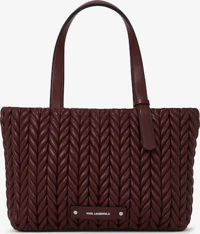 Rankinė iš Karl Lagerfeld, spalva – tamsiai ruda, Prekių apžvalga