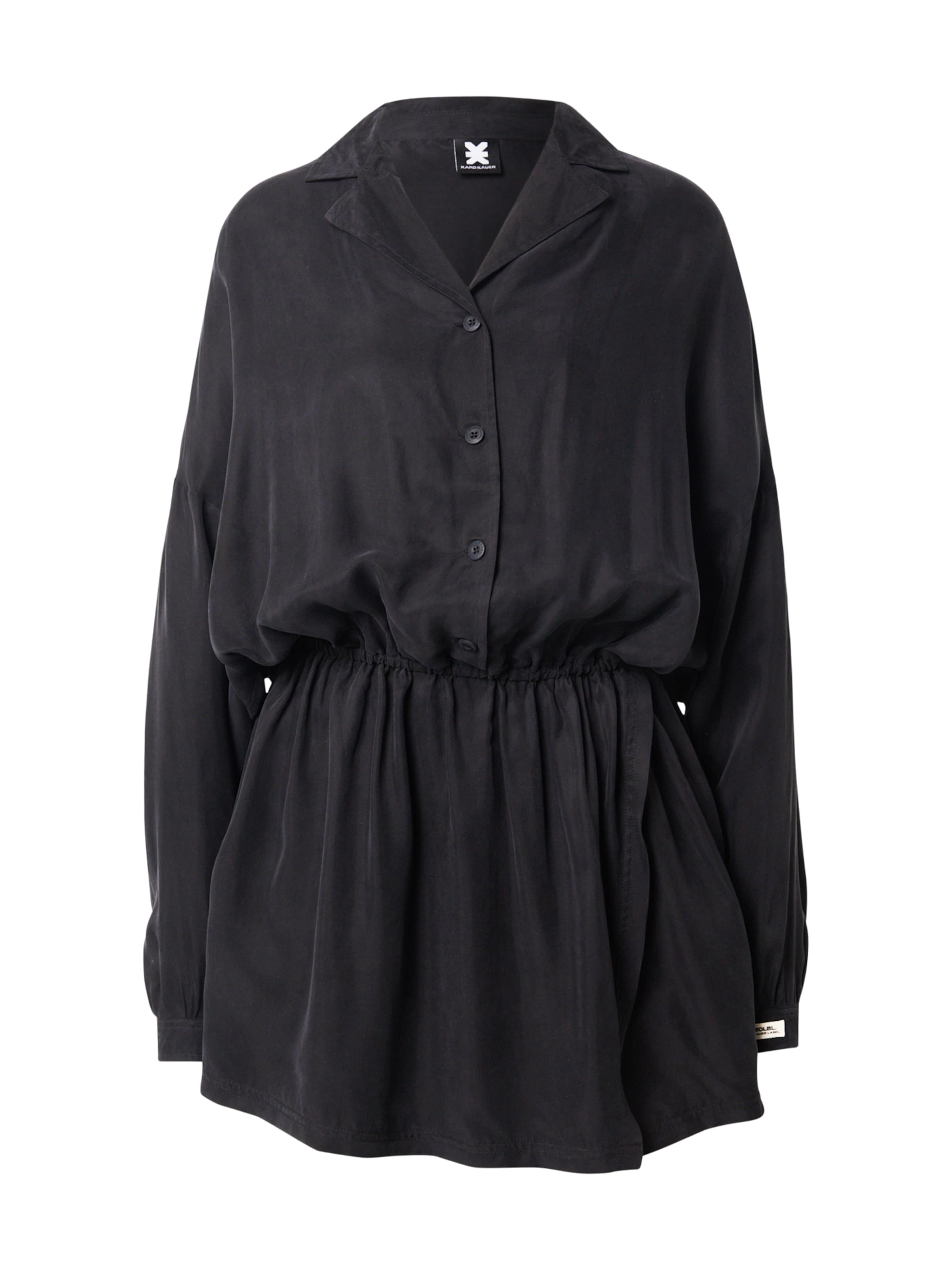 Karo Kauer Sukienka koszulowa w kolorze szary: przód