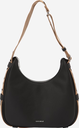 Coccinelle Olkalaukku 'RAQUEL' värissä vaaleanruskea / musta, Tuotenäkymä