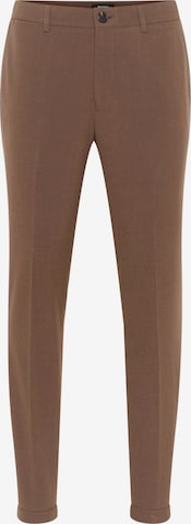Matinique Chino trousers 'Liam' in Brown: front