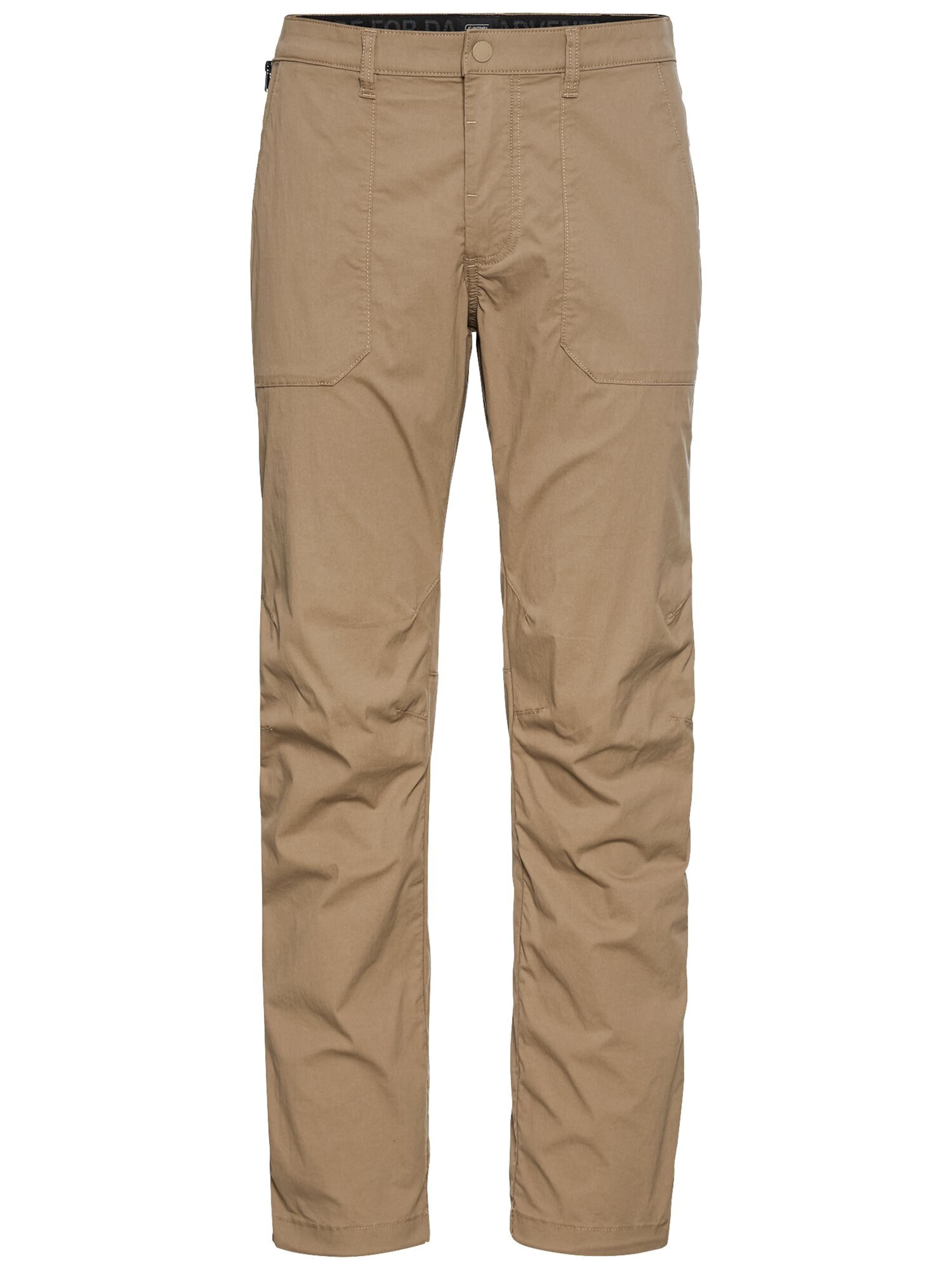 CAMEL ACTIVE Loosefit Chinohose in Braun: Vorderseite