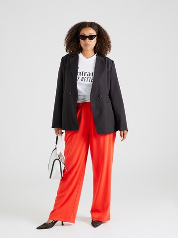 ABOUT YOU Curvy Blejzr 'Yara Blazer' – černá