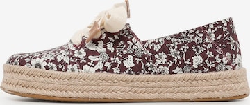 TOMS Эспадрильи в Красный: спереди