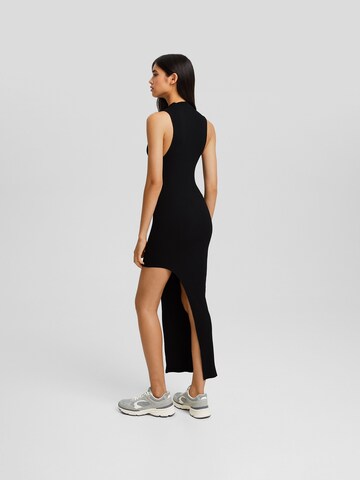 Rochie tricotat de la Bershka pe negru