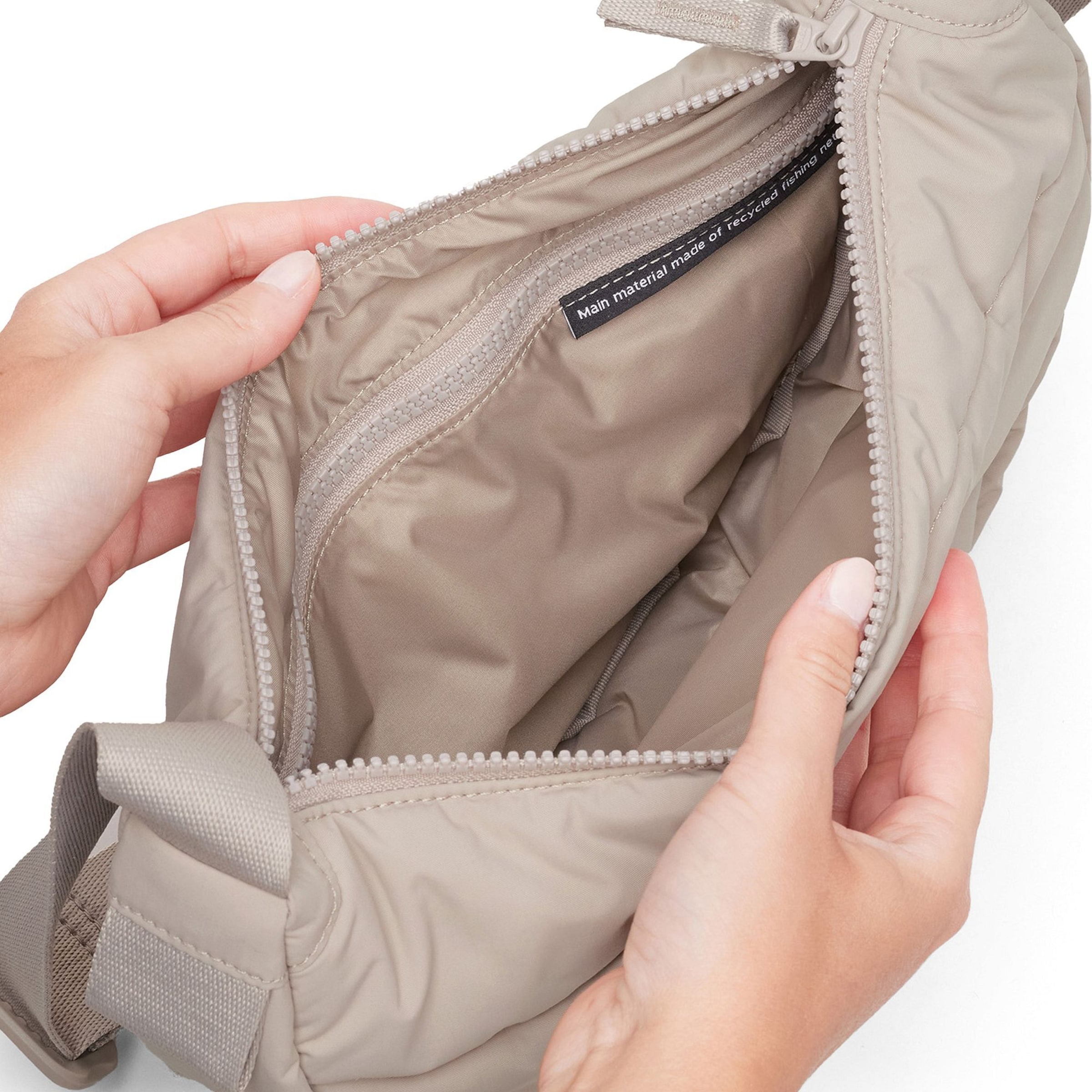 Got Bag Schoudertas 'Moon Bag' in Wit