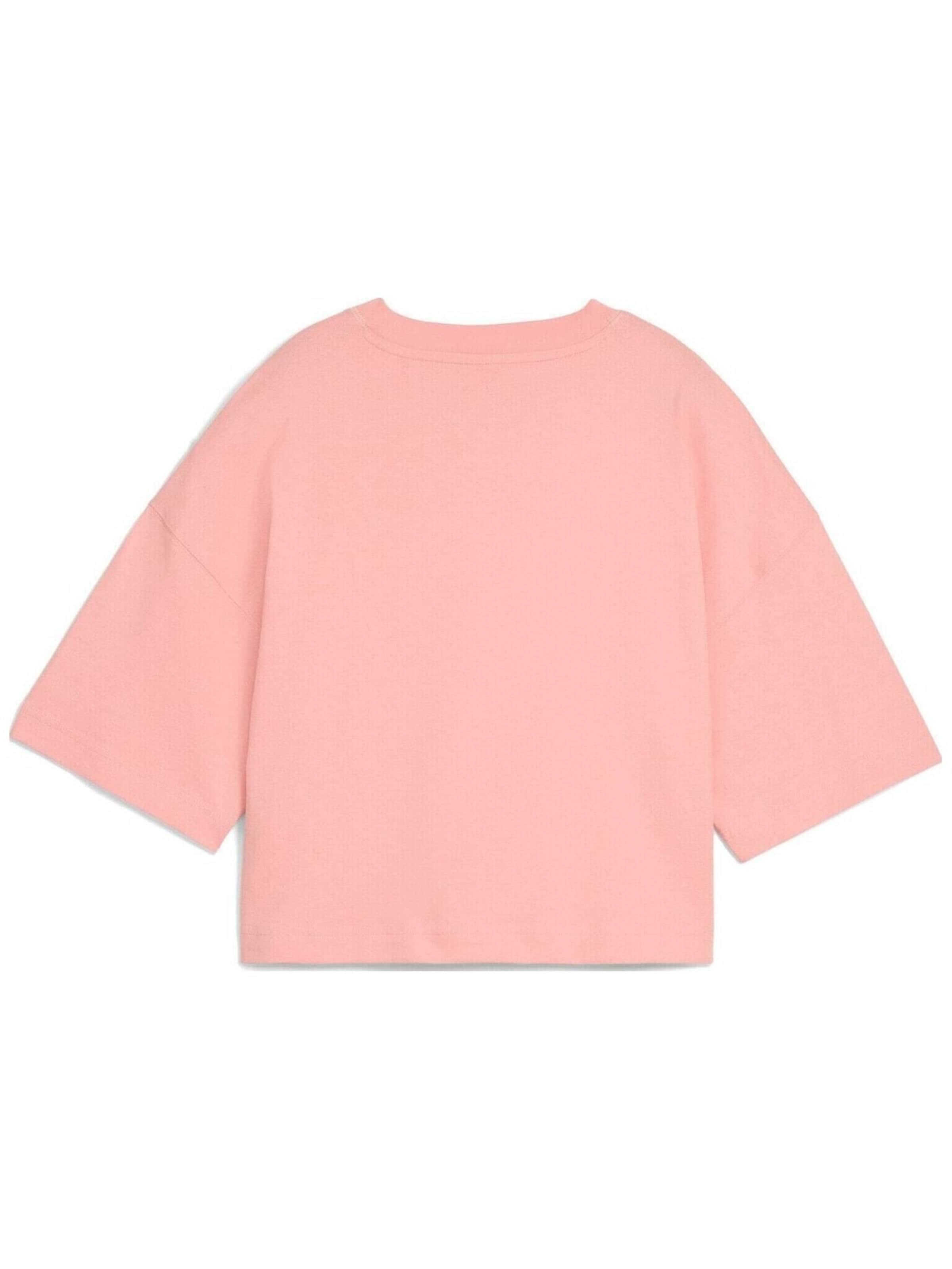 PUMA - Camiseta 'Puma Premium Ess Oversized Graphic Tee' en rosa