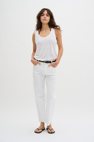 My Essential Wardrobe Tapered Jeans in White