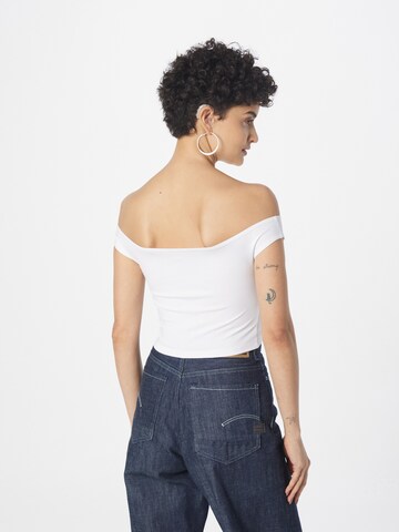 Haut 'Graphic Bardot Tank' LEVI'S ® en blanc