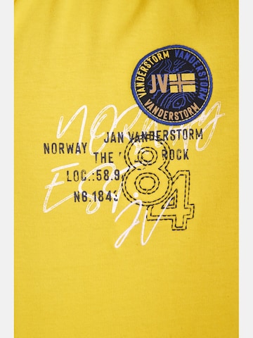 Jan Vanderstorm Shirt ' Agrim ' in Geel