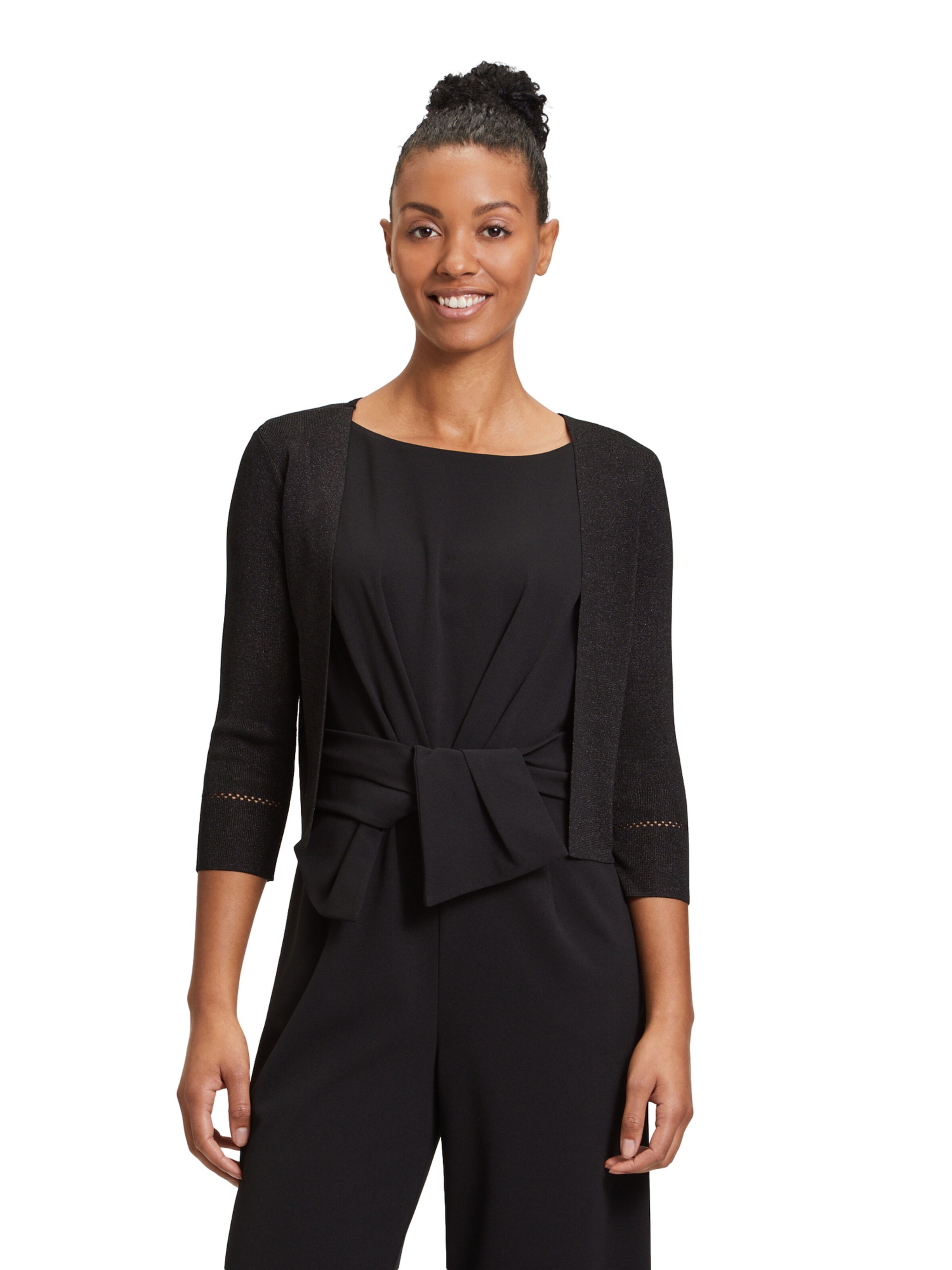 Bolero di Vera Mont in nero: frontale